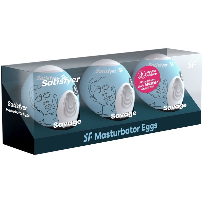Satisfyer Masturbator Egg Set 3 Uova Savage – immagine 2