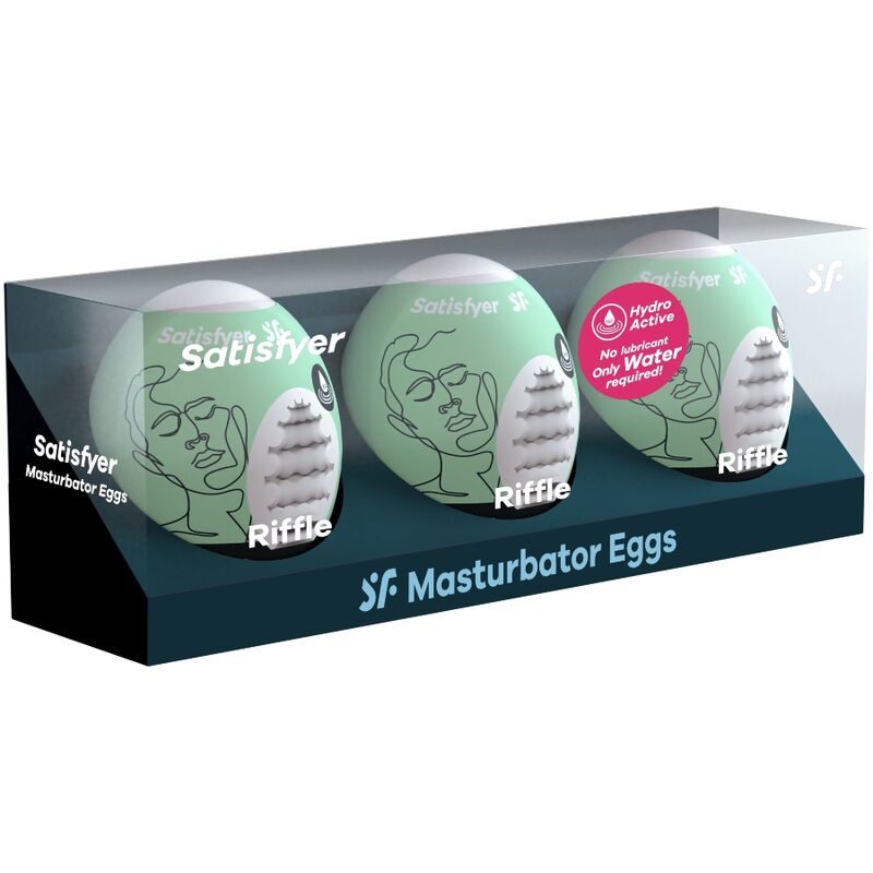 Satisfyer Masturbator Egg Set 3 Uova Riffle – immagine 2