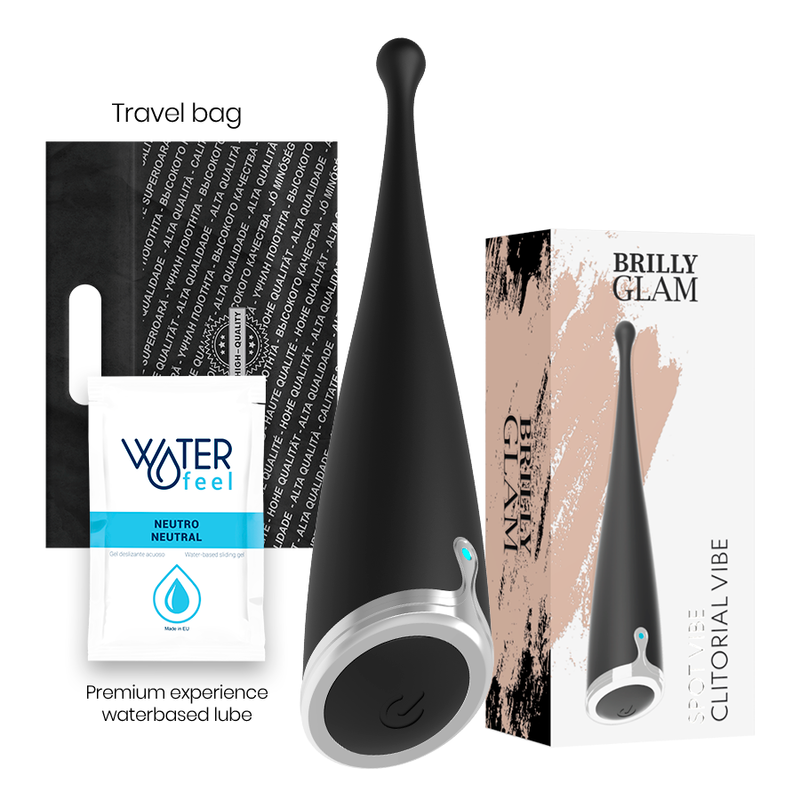 Brilly Glam Spot Vibe Stimolatore Clitorideo Nero