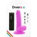 Diversia Dildo Vibrante Flessibile Viola 17 cm con Ventosa – immagine 7