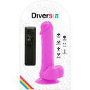 Diversia Dildo Vibrante Flessibile Viola 20,5 cm con Ventosa – immagine 7