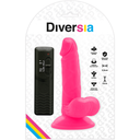 Diversia Dildo Vibrante Flessibile Rosa 17 cm con Ventosa – immagine 7