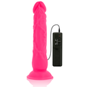 Diversia Dildo Vibrante Flessibile Rosa 21 cm con Ventosa – immagine 4
