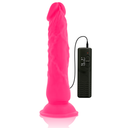 Diversia Dildo Vibrante Flessibile Rosa 21 cm con Ventosa – immagine 5