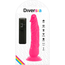 Diversia Dildo Vibrante Flessibile Rosa 21 cm con Ventosa – immagine 7