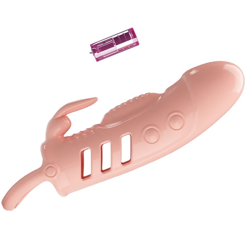 Pretty Love Sloane Guaina per Pene Vibrante con Coniglietto Naturale – immagine 3