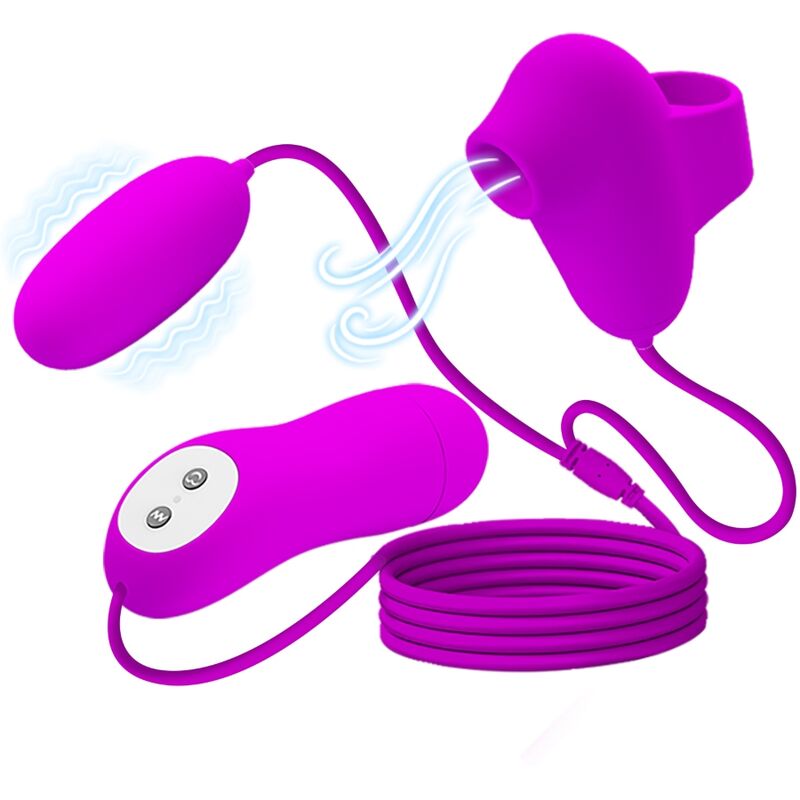 Pretty Love Bullet Vibrante con Aspirazione 12 Funzioni – immagine 2