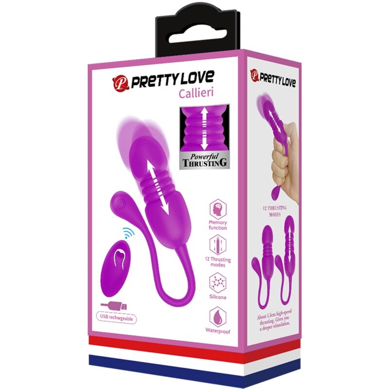 Pretty Love Callieri Ovetto Vibrante con Telecomando – immagine 4