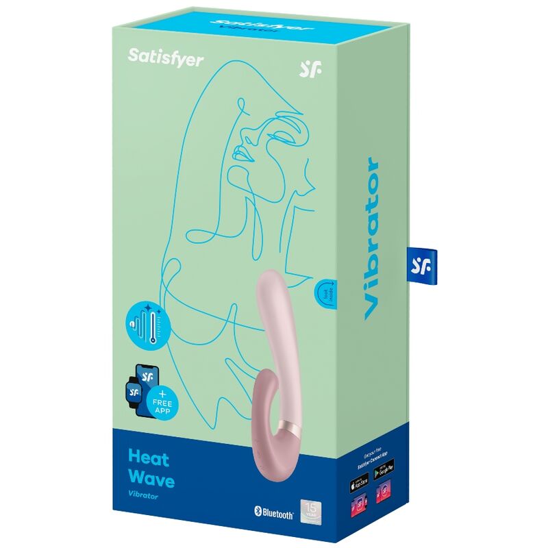 Satisfyer Heat Wave Vibratore Rabbit Rosa – immagine 4