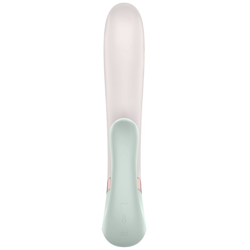 Satisfyer Heat Wave Vibratore Rabbit Bianco – immagine 3