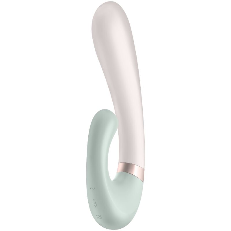 Satisfyer Heat Wave Vibratore Rabbit Bianco
