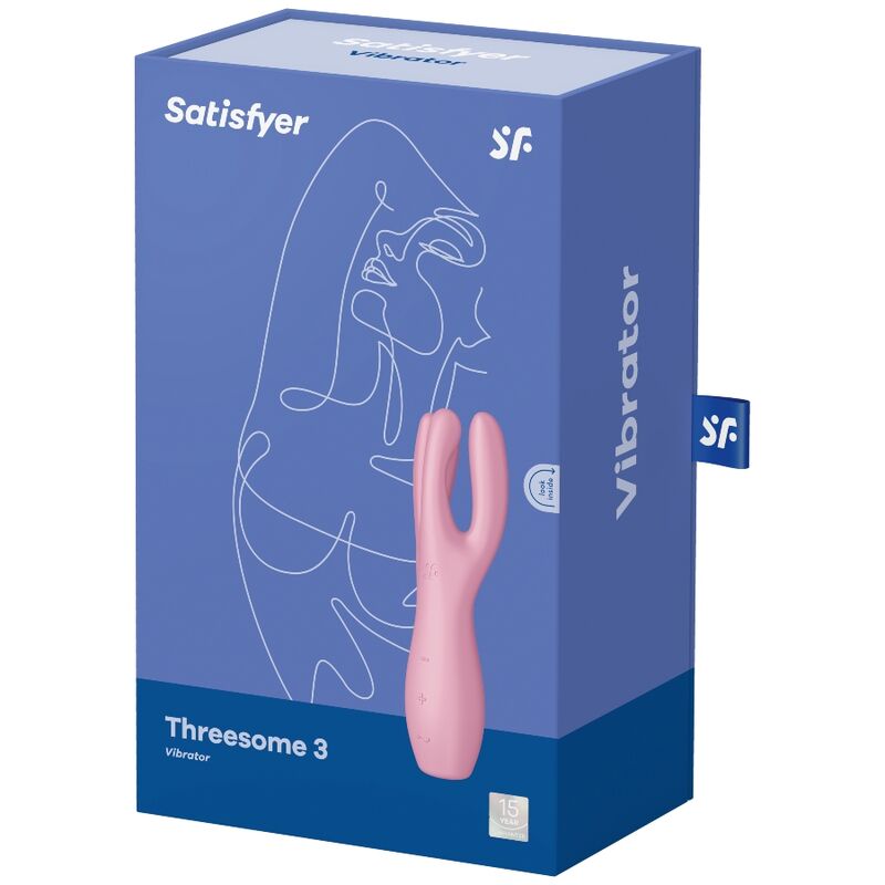 Satisfyer Threesome 3 Vibratore Multifunzione Rosa – immagine 4
