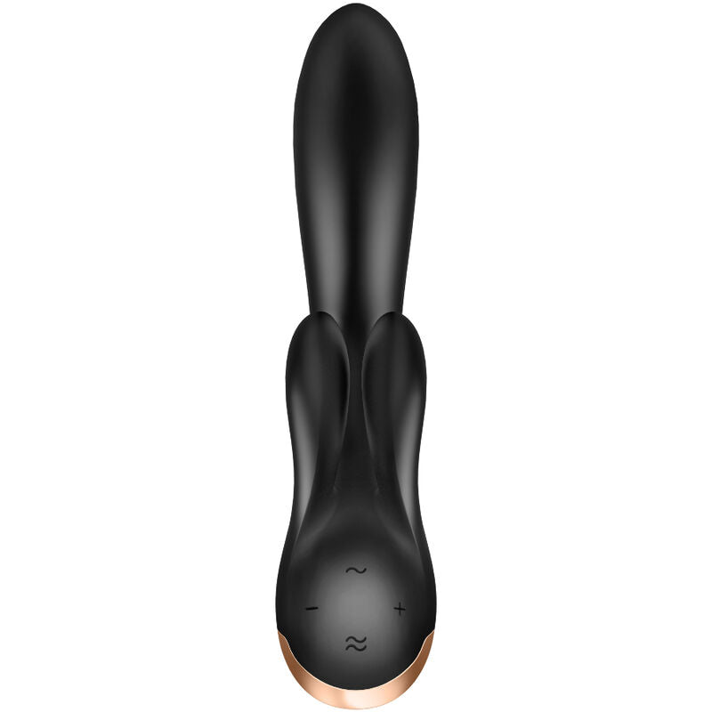 Satisfyer Double Flex Vibratore Doppio con App Nero – immagine 3