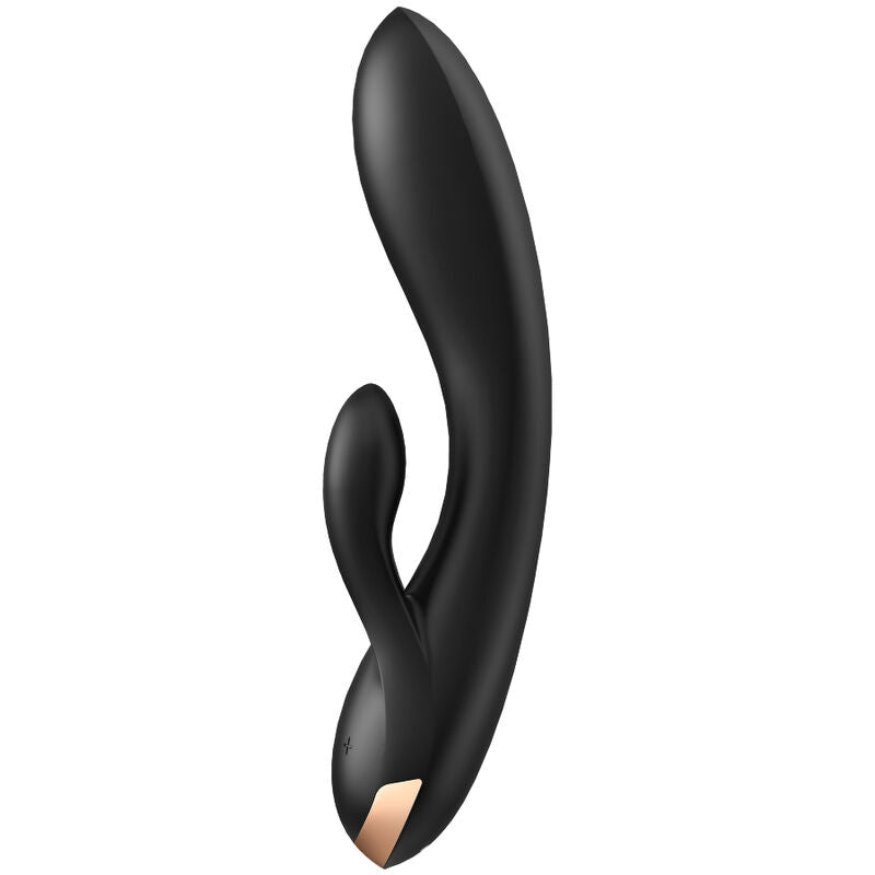 Satisfyer Double Flex Vibratore Doppio con App Nero – immagine 2