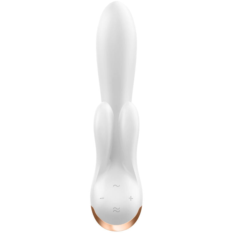 Satisfyer Double Flex Vibratore Doppio con App Bianco – immagine 3