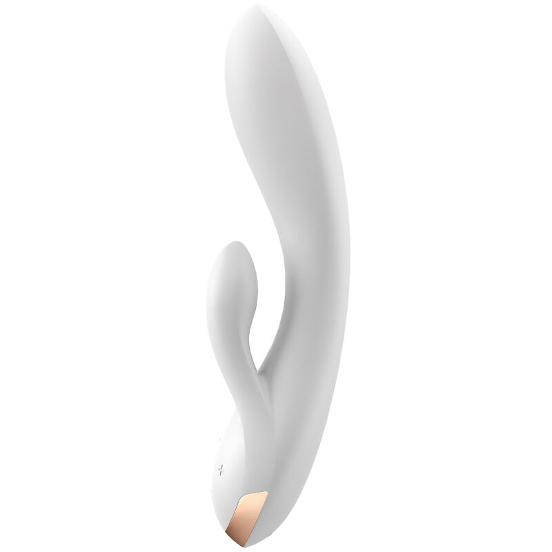 Satisfyer Double Flex Vibratore Doppio con App Bianco – immagine 2