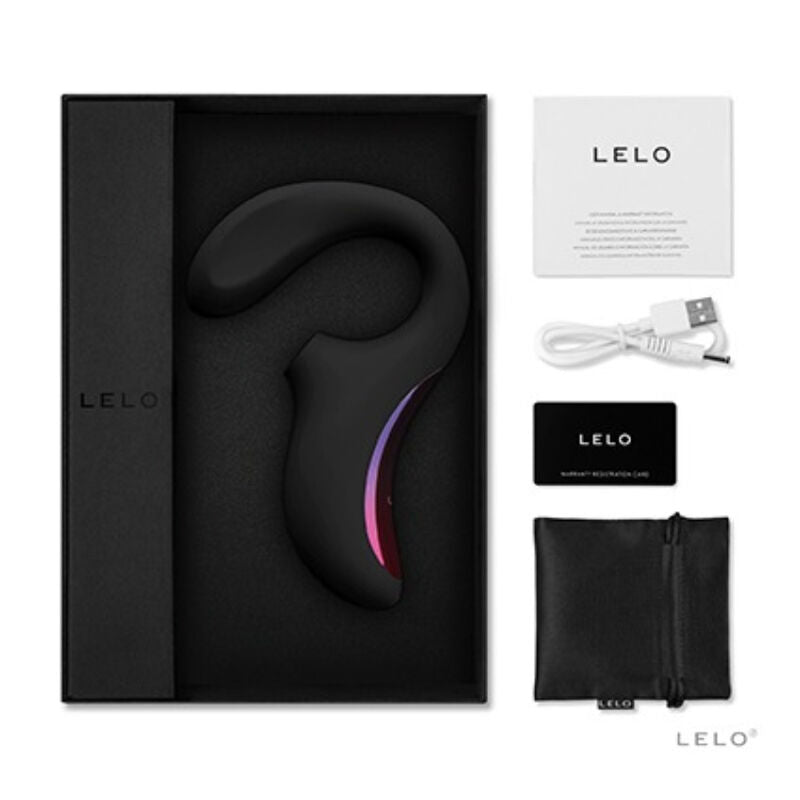 LELO Enigma Cruise Massaggiatore Sonico a Doppia Stimolazione Nero – immagine 4