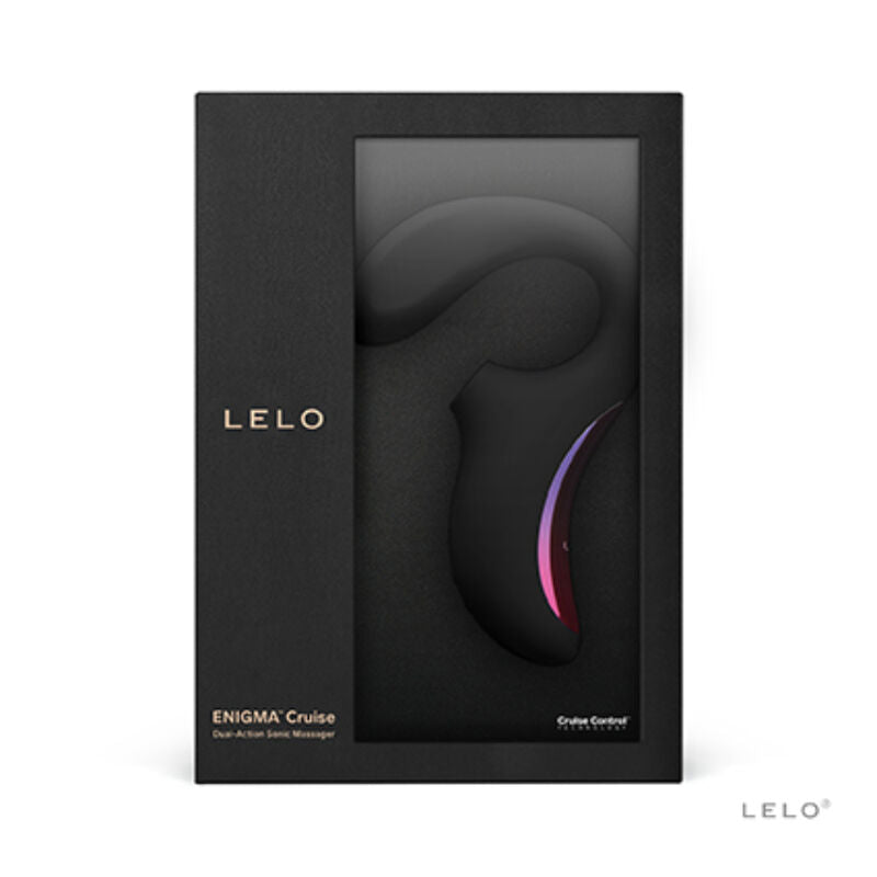 LELO Enigma Cruise Massaggiatore Sonico a Doppia Stimolazione Nero – immagine 5