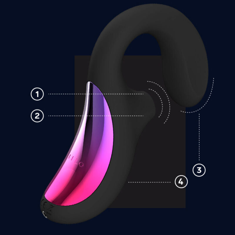 LELO Enigma Cruise Massaggiatore Sonico a Doppia Stimolazione Nero – immagine 3