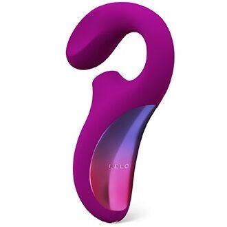 LELO Enigma Cruise Massaggiatore Sonico a Doppia Stimolazione Deep Rose