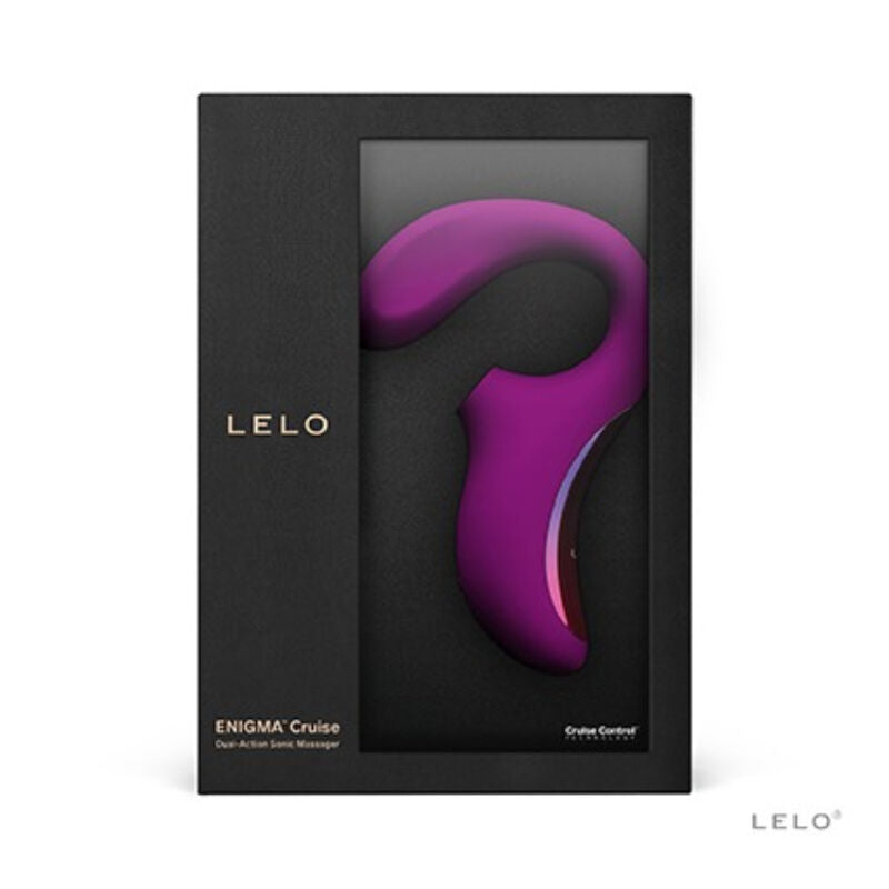 LELO Enigma Cruise Massaggiatore Sonico a Doppia Stimolazione Deep Rose – immagine 3