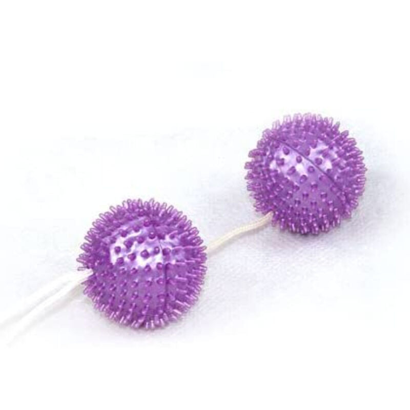 Baile Deep Pleasure Palline Vaginali Testurizzate Viola 3,6 cm – immagine 2