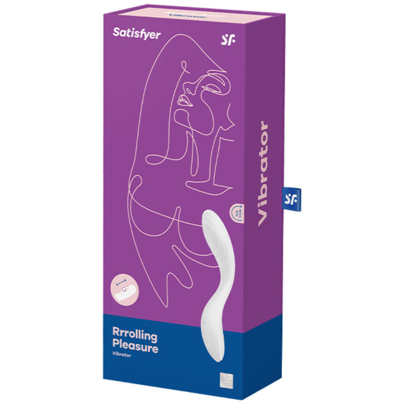 Satisfyer Rrrolling Pleasure Vibratore Punto G Bianco – immagine 5