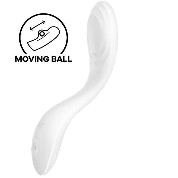 Satisfyer Rrrolling Pleasure Vibratore Punto G Bianco