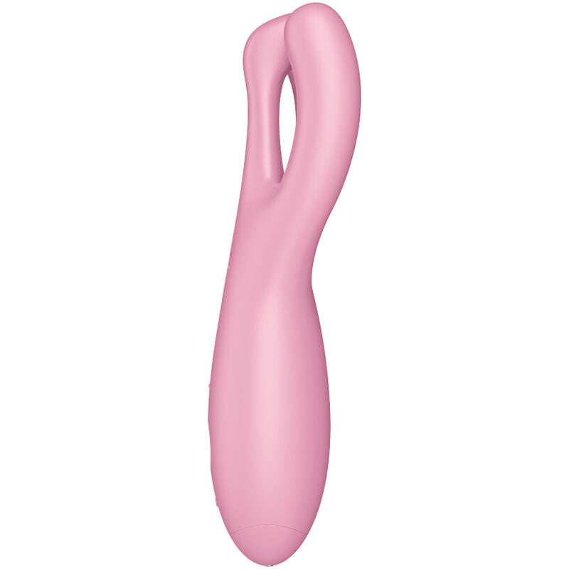 Satisfyer Threesome 4 Vibratore Multifunzione Rosa – immagine 3