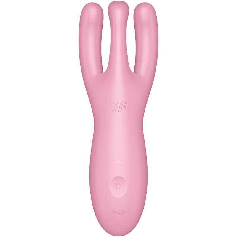 Satisfyer Threesome 4 Vibratore Multifunzione Rosa – immagine 2