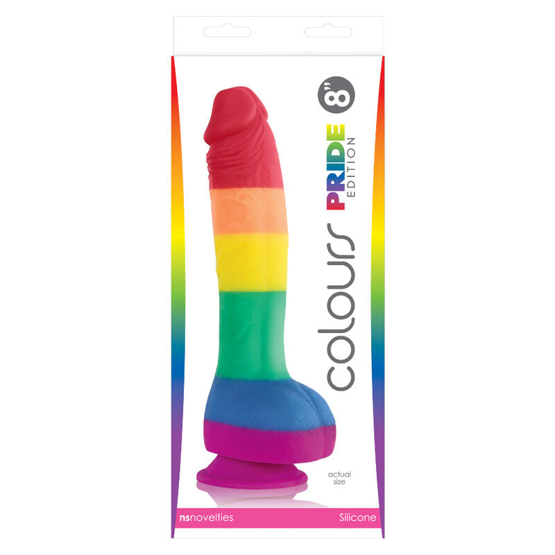 NS Novelties Pride Edition Dildo Arcobaleno 19 cm – immagine 2