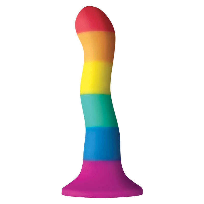NS Novelties Colours Wave Dildo Arcobaleno 17 cm