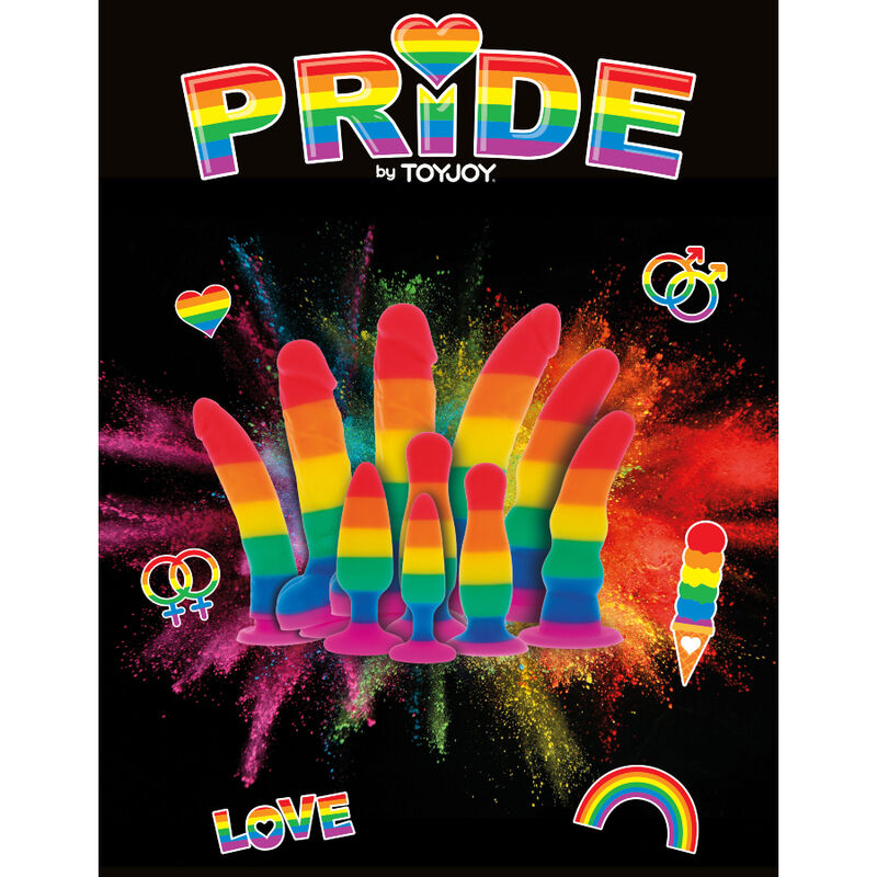 NS Novelties Pride Edition Dildo Arcobaleno 15 cm – immagine 3