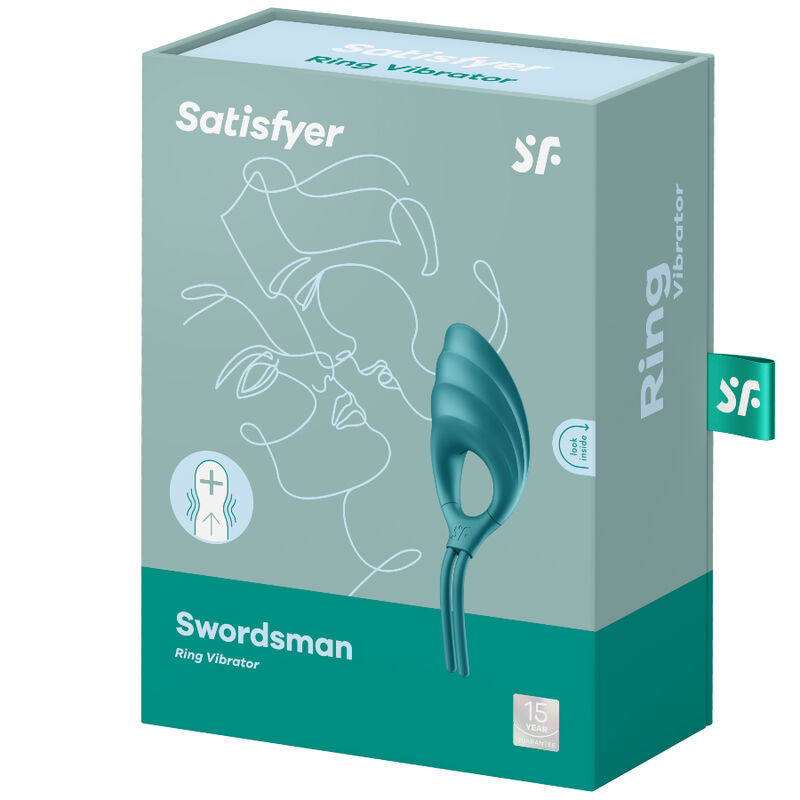 Satisfyer Swordsman Anello Vibrante Verde – immagine 4