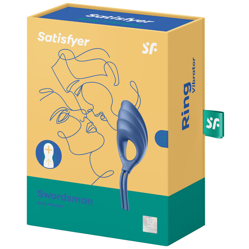 Satisfyer Swordsman Anello Vibrante Blu – immagine 4