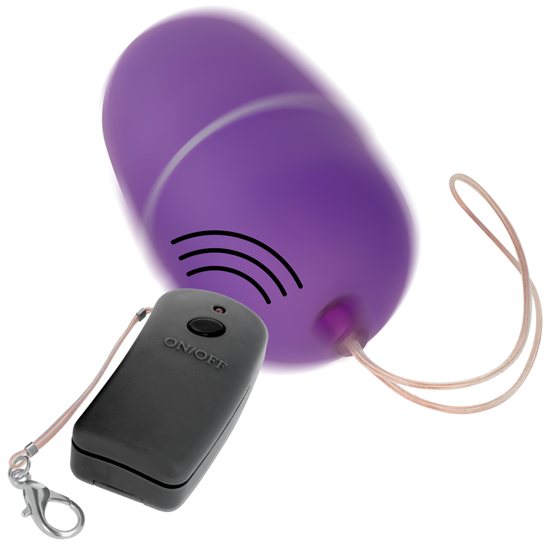 Online Ovetto Vibrante con Telecomando Lilla – immagine 2