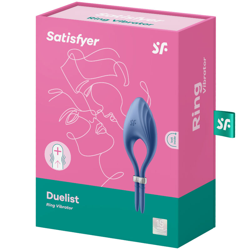 Satisfyer Duelist Anello Vibrante Blu – immagine 4