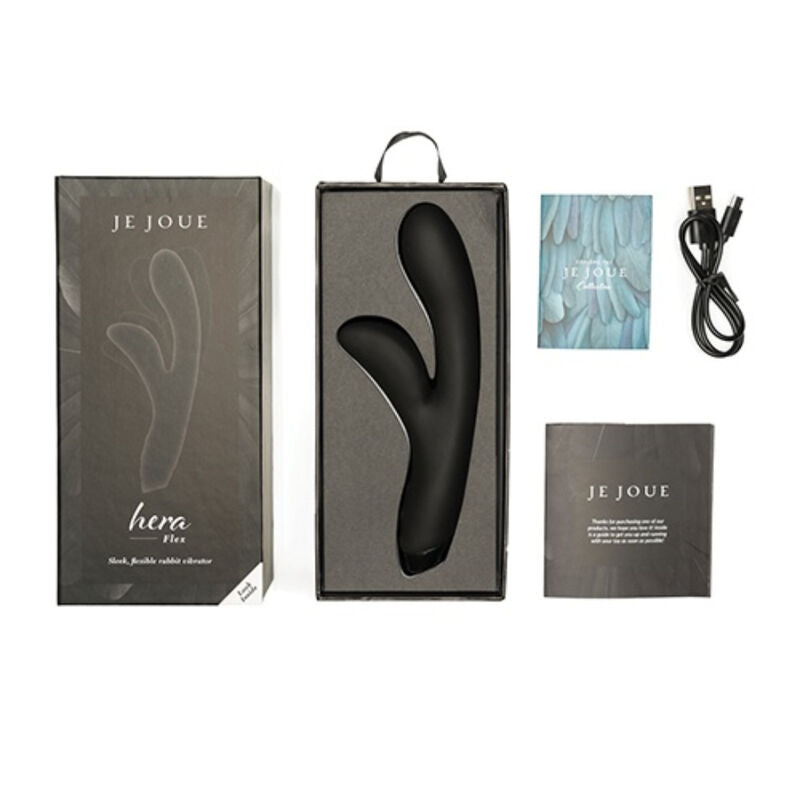 Je Joue Hera Flex Vibratore Rabbit Flessibile Nero – immagine 4
