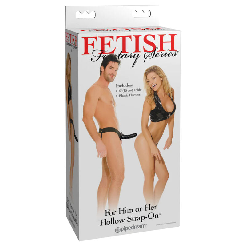 Fetish Fantasy Black Dream Strap-On Cavo Regolabile 15 cm Nero