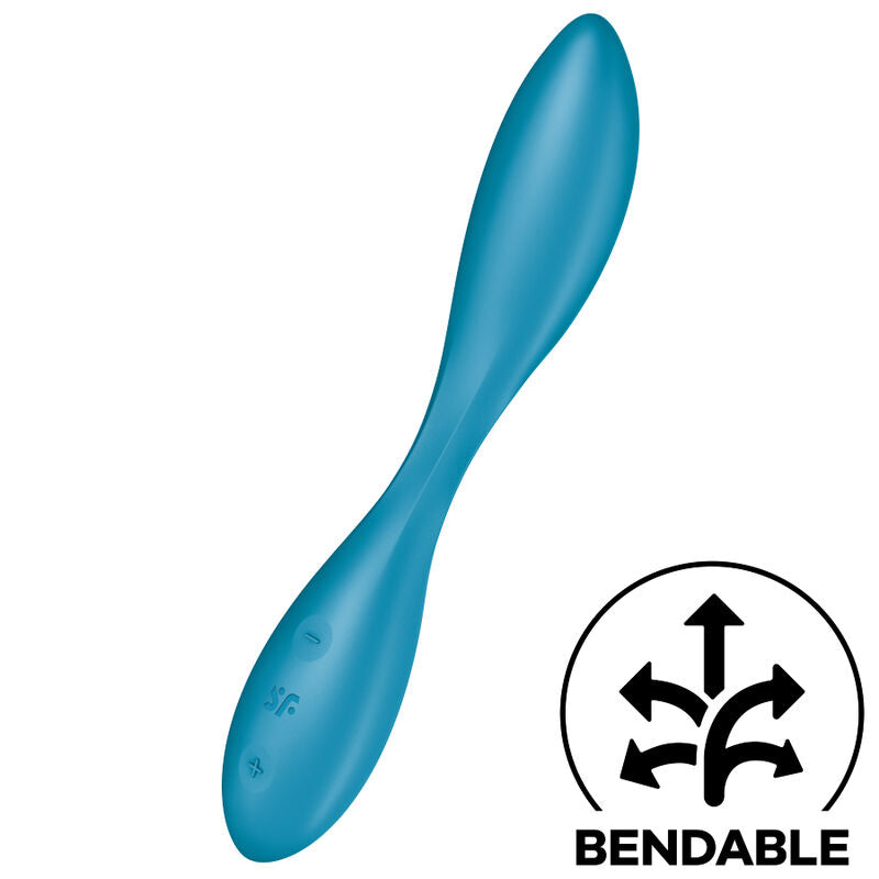 Satisfyer G-Spot Flex 1 Vibratore Punto G Blu