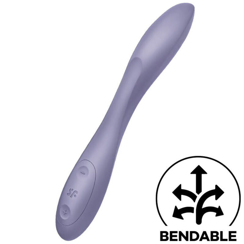 Satisfyer G-Spot Flex 2 Vibratore Punto G Viola