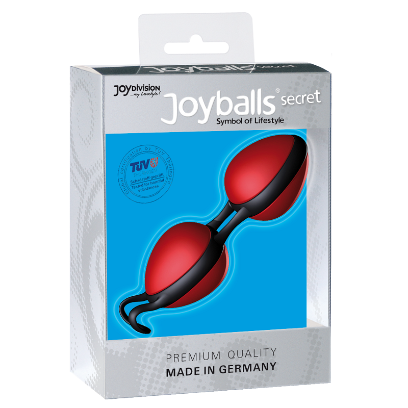 Joydivision Joyballs Secret Palline Vaginali Nero e Rosso – immagine 3