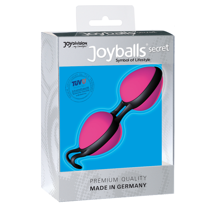 Joydivision Joyballs Secret Palline Vaginali Nero e Rosa – immagine 3