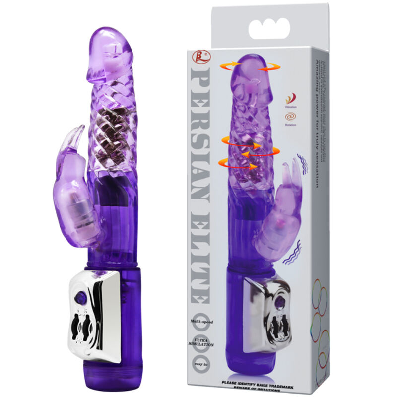 Baile Persian Delite Vibratore Rabbit con Doppia Rotazione – immagine 2