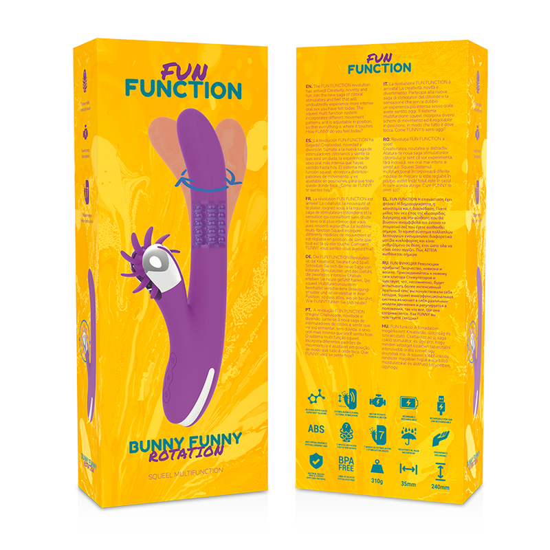 Fun Function Bunny Funny Rotation 2.0 Stimolatore Clitoride – immagine 8