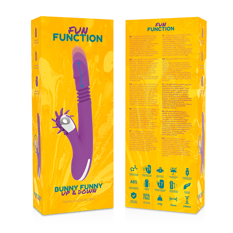 Fun Function Bunny Funny Up & Down 2.0 Stimolatore Clitoride – immagine 8