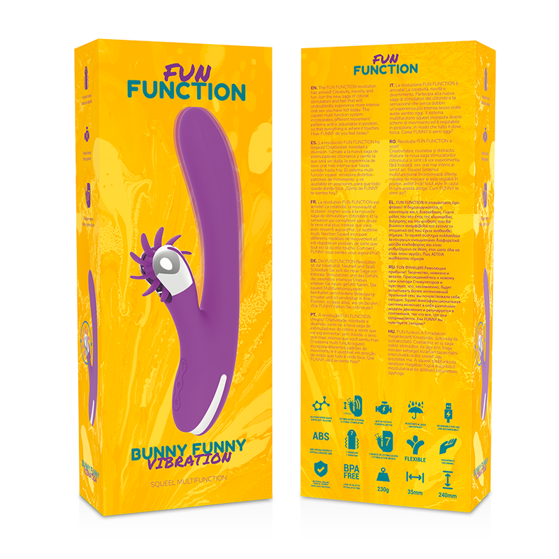 Fun Function Bunny Funny Vibration 2.0 Stimolatore Clitoride – immagine 8