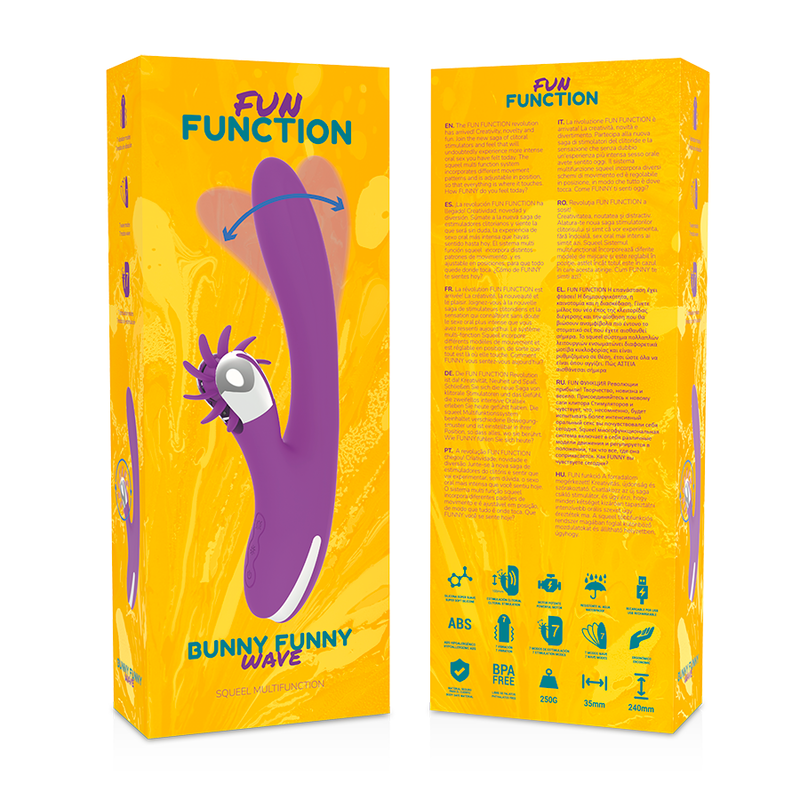 Fun Function Bunny Funny Wave 2.0 Stimolatore Clitoride – immagine 8