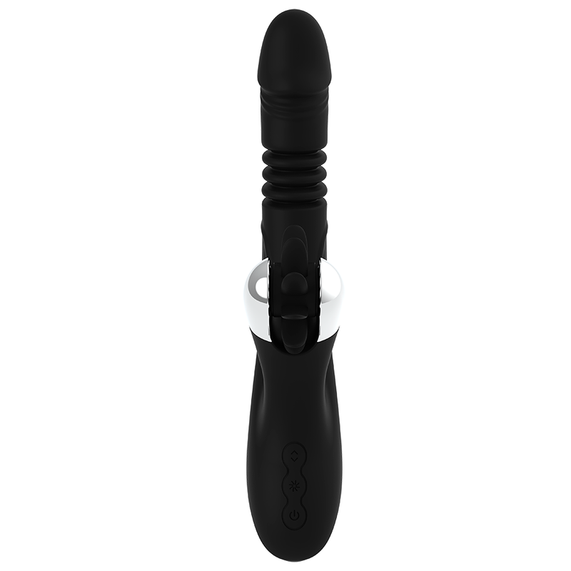 Black&Silver Bunny Rod Vibratore Rabbit Su e Giù – immagine 6
