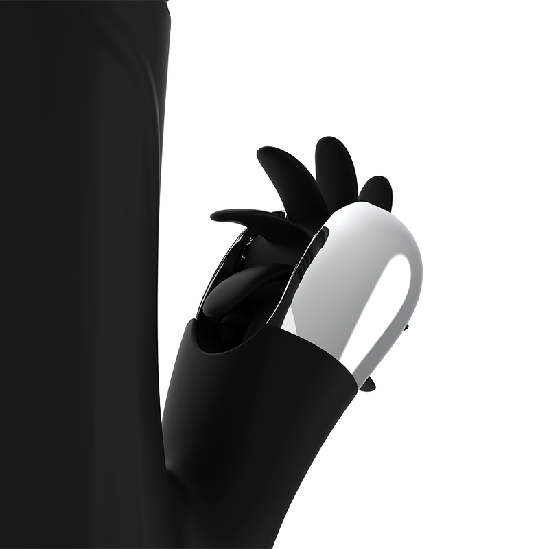 Black&Silver Bunny Rod Vibratore Rabbit Su e Giù – immagine 7